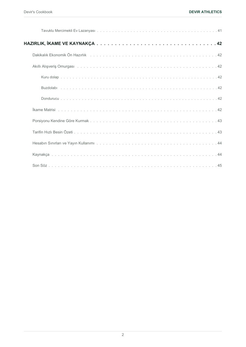 Devir's Cookbook sayfa 4