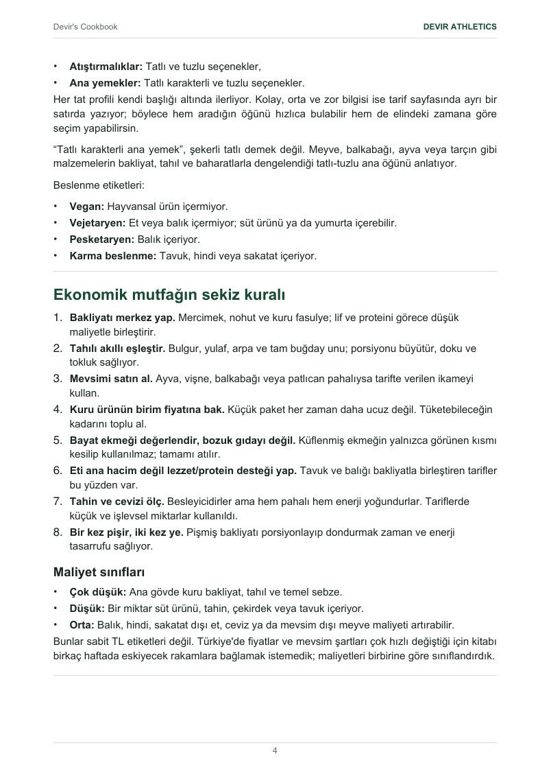 Devir's Cookbook sayfa 6